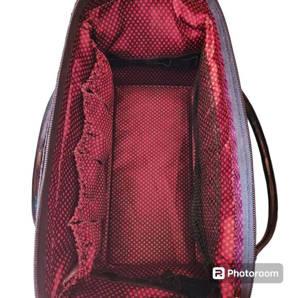 Caboodles Logo Branded Shoulder Makeup Travel Bag Y2K Utility Travel Vacation - Picture 5 of 6